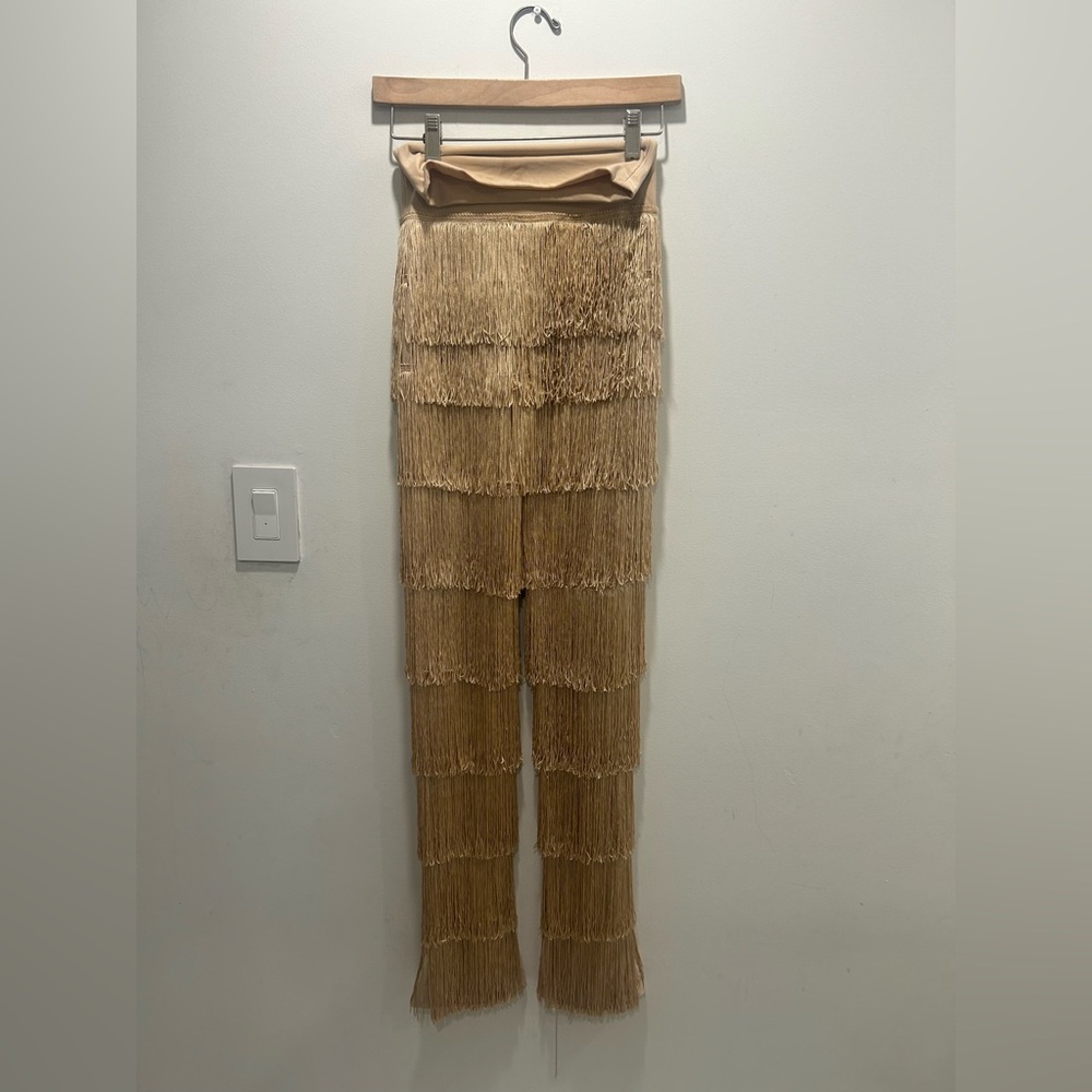 Norma Kamali $700 Fringe Pants